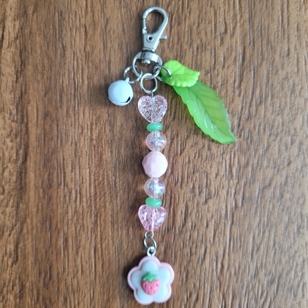 New Strawberry Bag Charm